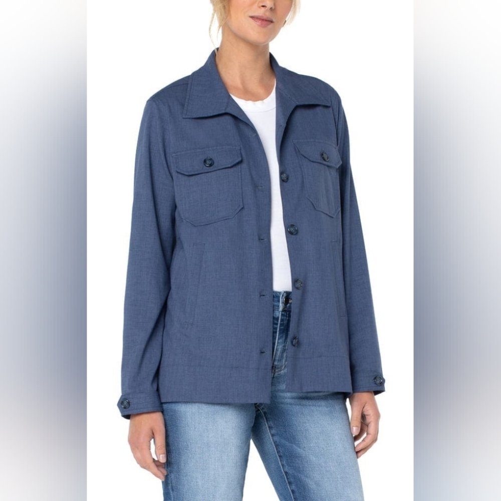 Liverpool Flyaway Shirt Jacket